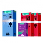 冈本 镇店之宝 超薄避孕套组合装24只