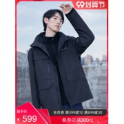 Discovery 男女三合一冲锋衣 外层抗暴雨 内层防静电