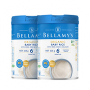 BELLAMY'S 贝拉米 婴儿高铁米粉 225g*2罐