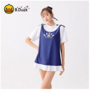B.Duck BK211307 女士分体罩衫泳装三件套