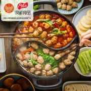 凤祥食品 鸡肉木耳小丸子冷冻半成品 210g*4袋