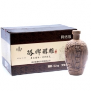 PLUS会员：塔牌 绍兴黄酒 醇雕手工冬酿 半甜型 500ml*6瓶 *2件