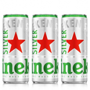 陪伴计划！Heineken 喜力 啤酒 330ml*3听