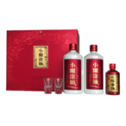 小糊涂仙 酒普仙双支礼盒  52度  浓香型白酒  485ml*2瓶+100ml