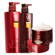 VS 沙宣 洗护套装 修护水养洗发水500ml 护发素400ml 发膜150ml 沙宣洗护套装自营