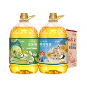 9日0点、88vip:长寿花 轻食新煮义玉米油3L+葵花籽油3L*2件
