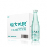 EVERGRANDE SPRING 恒大冰泉 长白山饮用天然低钠弱碱性矿泉水 500ml*12瓶 整箱装*2件