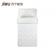 JIWU 苏宁极物 小海豚 全棉儿童三件套 1.5m