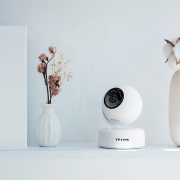 TP-LINK无线摄像头  全景家用夜视360度 可手机远程