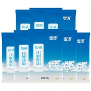 浙盐雪涛 加碘盐 300g*8袋