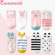 Caramella 薄款儿童短袜10双