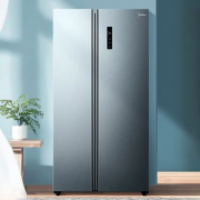 PLUS会员：Midea 美的 BCD-539WKPZM 双变频智能双开门冰箱 539升