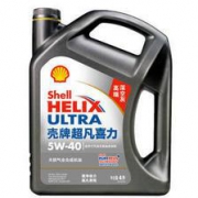 PLUS会员：Shell 壳牌 2代灰壳 Helix Ultra 5W-40 API SN级 全合成机油 4L