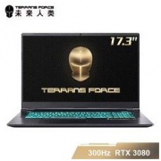 TERRANS FORCE 未来人类 T7 17.3英寸游戏笔记本电脑（i7-11800H、32GB、1TB SSD、RTX3080、300Hz、100%sRGB）