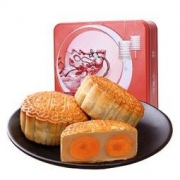 陶陶居 双黄白莲蓉月饼礼盒 680g
