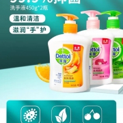 聚划算百亿补贴 滴露 洗手液450g*2瓶