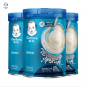 Gerber 嘉宝 婴幼儿高米粉 1段 原味 250g*3罐