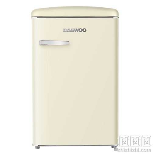 大宇（DAEWOO）复古冰箱 家用小型独立冰箱106L