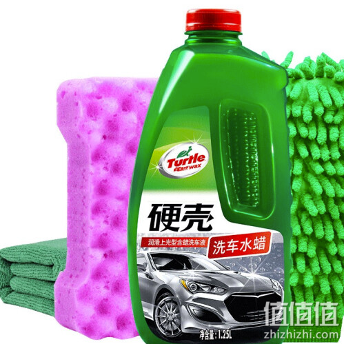 龟牌（Turtle Wax）硬壳洗车液高泡沫洗车液洗车水蜡洗车套装