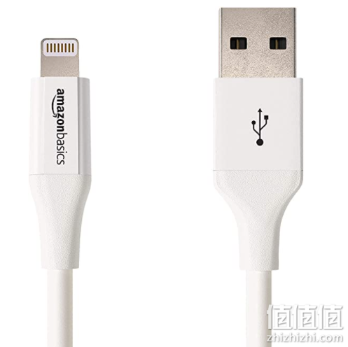 AmazonBasic Lightning cable 快充数据线 USB 适用iPhone/Apple MFi认证 0.9m