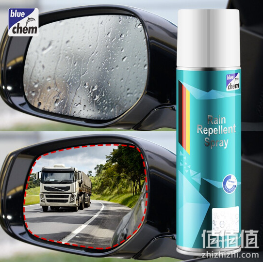 德国进口蓝海豚汽车玻璃防雨剂车窗后视镜防雨喷雾驱水剂