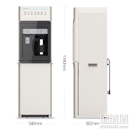 安吉尔 家用立式饮水机自动注水滤芯过滤下置式高端净饮水机冷热款