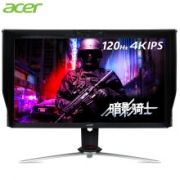 9日0点：acer 宏碁 XV273K P 27英寸IPS显示器 (3840*2160、144Hz、G-SYNC、HDR400) 3699元 包邮（需用券）