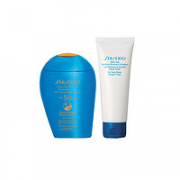 黑卡会员！SHISEIDO 资生堂 新版蓝胖子套盒 （防晒霜150ml + 送75ml）