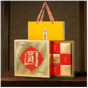有券的上：北京稻香村 团圆中秋 月饼礼盒 610g（9饼9味）