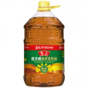plus会员：鲁花 食用油 低芥酸浓香菜籽油6.18L*2件