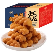 京东极速版、限时秒杀:零趣 椒盐味小麻花 500g*1箱 约90根