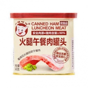 有券的上：小猪呵呵 火腿午餐肉罐头 340g