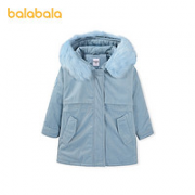 balabala 巴拉巴拉 女童加厚棉服