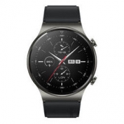 HUAWEI 华为 WATCH GT 2 Pro 运动款 智能手表 46mm 银灰色表盘 黑色硅胶表带（血氧、GPS、扬声器、温度计）