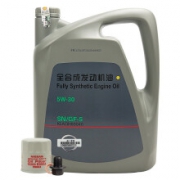 PLUS会员：NISSAN 日产 全合成机油 5W-30 SN级 4L