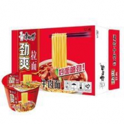 康师傅 红烧牛肉劲爽拉面 104g*12桶整箱装