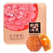 华美 礼月传情月饼礼盒 400g 39.9元包邮（需领券）