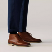 UK9码，Clarks 其乐 Malwood Mid 男士真皮短靴