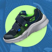 SKECHERS 斯凯奇 97537N 男童魔术贴休闲鞋