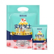 JUNLEBAO 君乐宝 涨芝士啦 实粒芝士 白桃果粒+燕麦粒 150g*4袋 低温酸奶酸牛奶 果粒风味酸奶