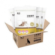 FUWAN 福丸 玉米味豆腐猫砂京东自营 结团低粉尘 肥料植物可冲厕所 猫沙 10kg 2.5kg*4包