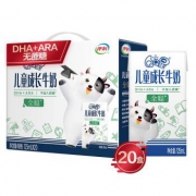 伊利 QQ星 儿童成长牛奶 全聪型 125ml*20盒/箱 *5件