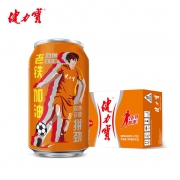 JIANLIBAO 健力宝 李铁加油限量橙蜜味 运动饮料 330ML*24罐*2件
