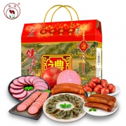 辽宁老字号 东北特产 双花 肠香伴小礼盒 1545g