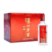 LUZHOULAOJIAO 泸州老窖 特曲 52度 三两三 浓香型高度白酒 165ml*6瓶（2018版） 礼盒装