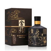 舍得 智慧舍得 限量名人版（孙子版） 52度 浓香型白酒 500ml 舍得米兰小酒 100ml
