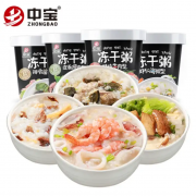 中宝 FD冻干粥 皮蛋瘦肉粥*4杯
