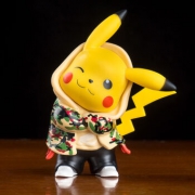 欧凯奇 宠物小精灵 迷彩潮服皮卡丘动漫周边
