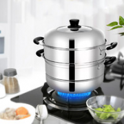 Midea 美的 MP-ZG26Z02 不锈钢蒸锅 3层 26cm