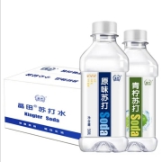 京东极速版：晶田 苏打水饮料 350ml*12瓶